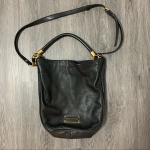 Marc by Marc Jacobs Black Leather Shoulder Bag